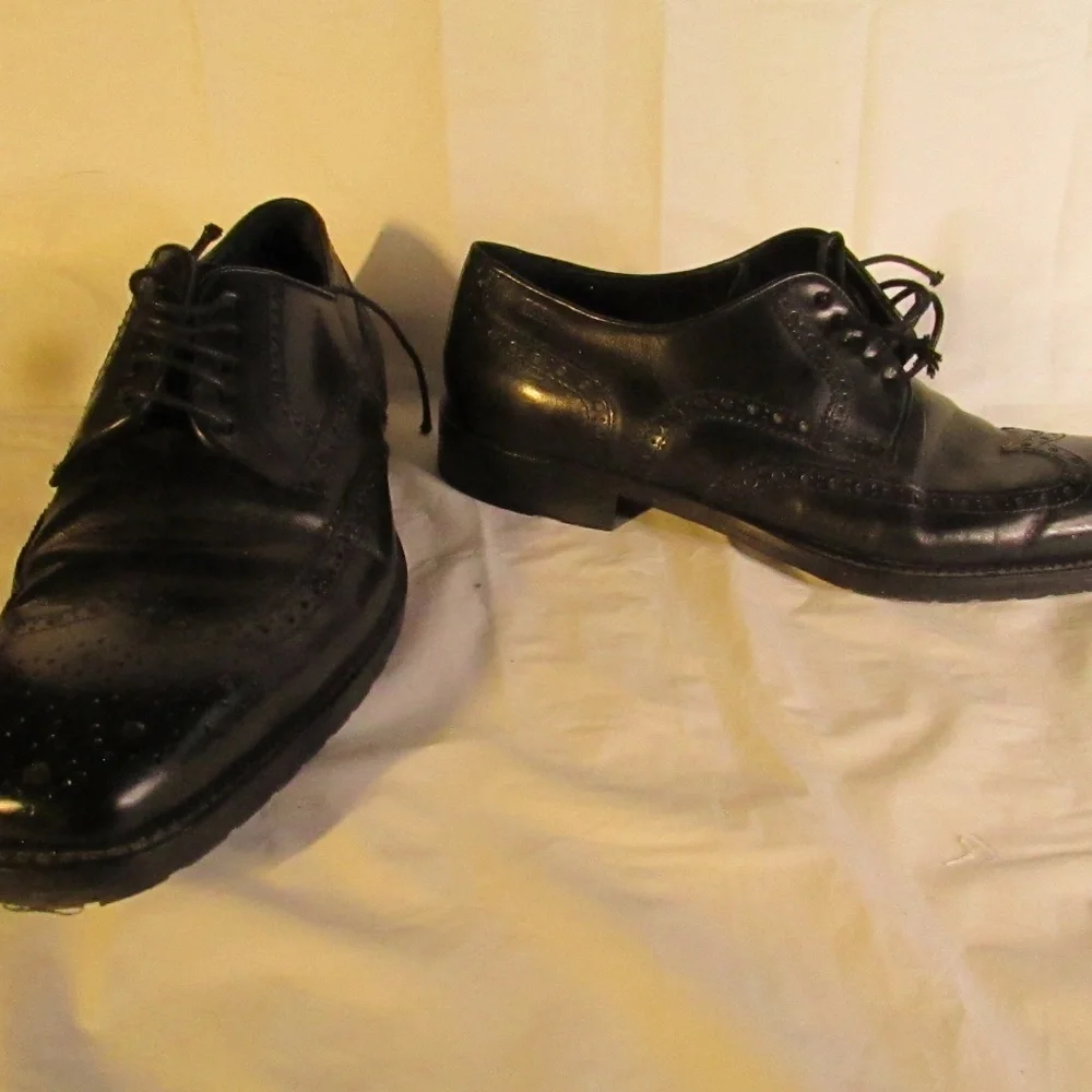 Boss Black Leather Oxfords Men’s